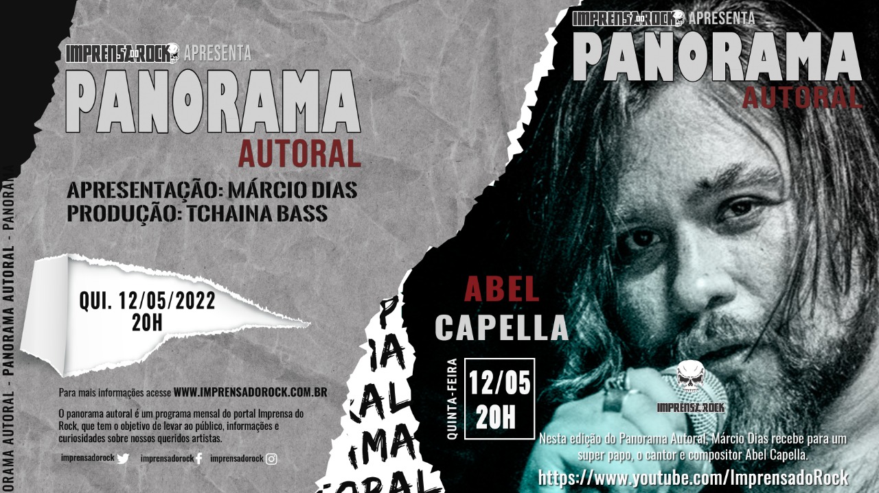 Panorama Autoral Segunda Temporada não perca o Episódio 2 Com Abel Capella